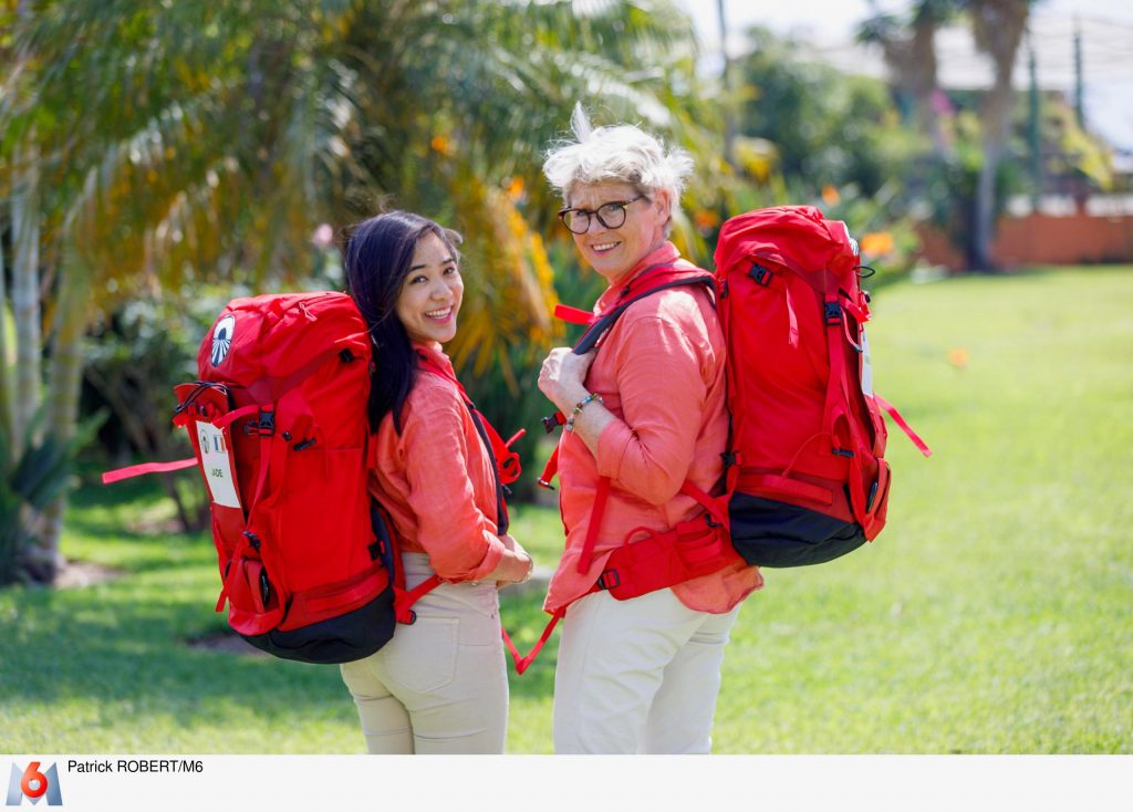 duo de personne participant à l'aventure pekin express