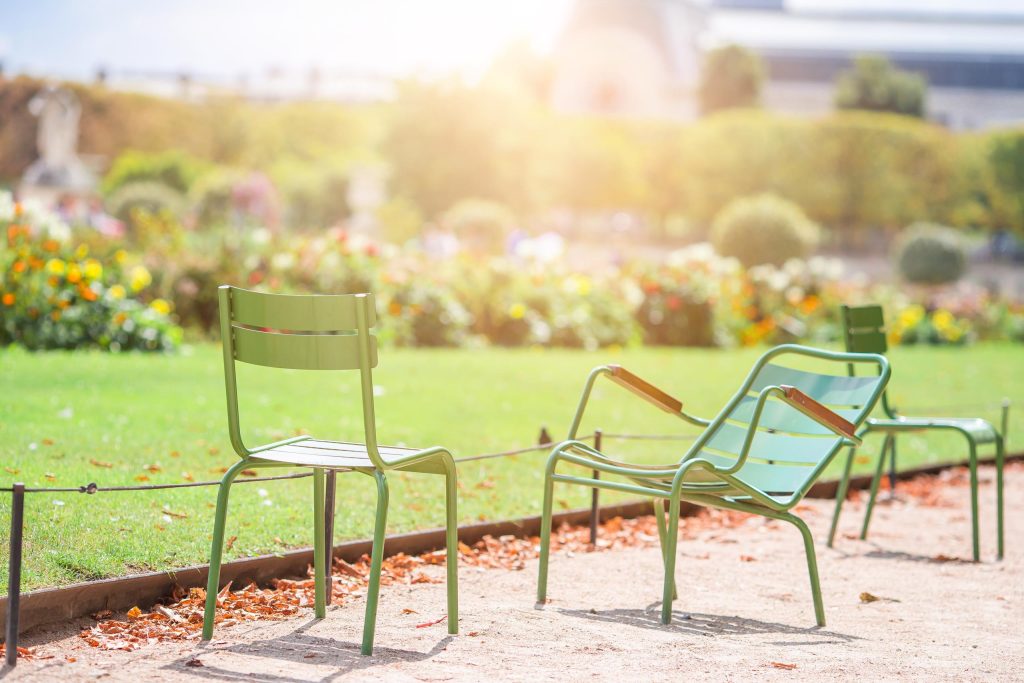 chaises de jardin